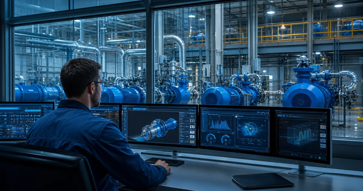 AI predictive maintenance manufacturing control room for predictive maintenance pressure monitoring