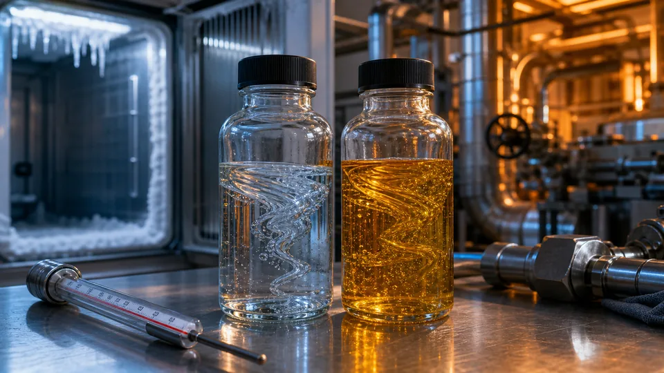 Comparison of glycerin and silicone oil fill fluids for pressure gauges