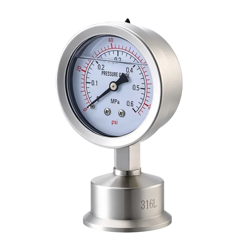 Isolating-Diaphragm Gauge - Radial Type 1