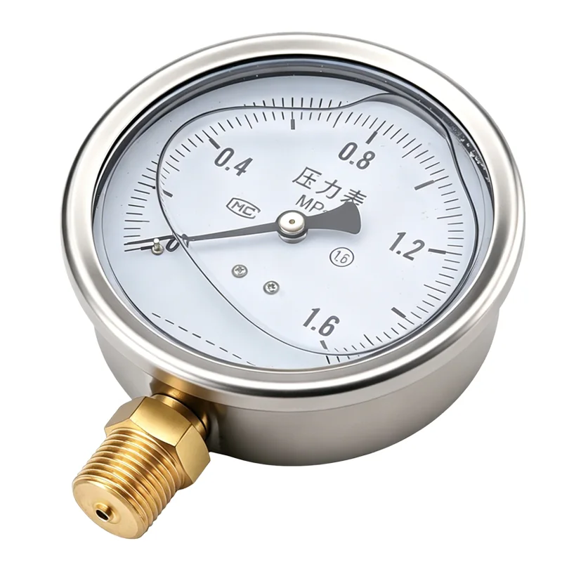 Liquid-Filled Pressure Gauge - Radial
