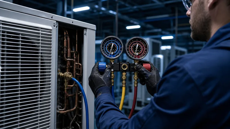 HVAC equipment OEM manufacturing application